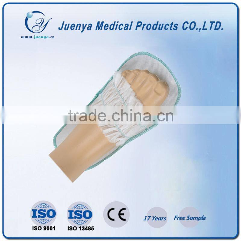 Factory supply open front disposable slippers