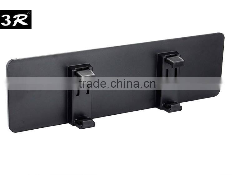 Largest view build in clip convex rearview mirror for car