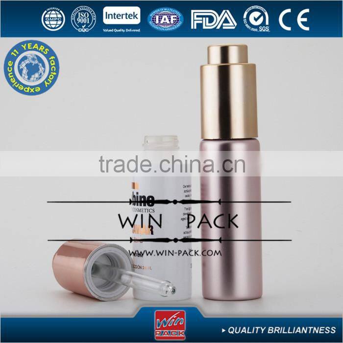 7ml 8ml 10ml 15ml light purple glass dropper bottles with shiny gold dropper,essencial bottle