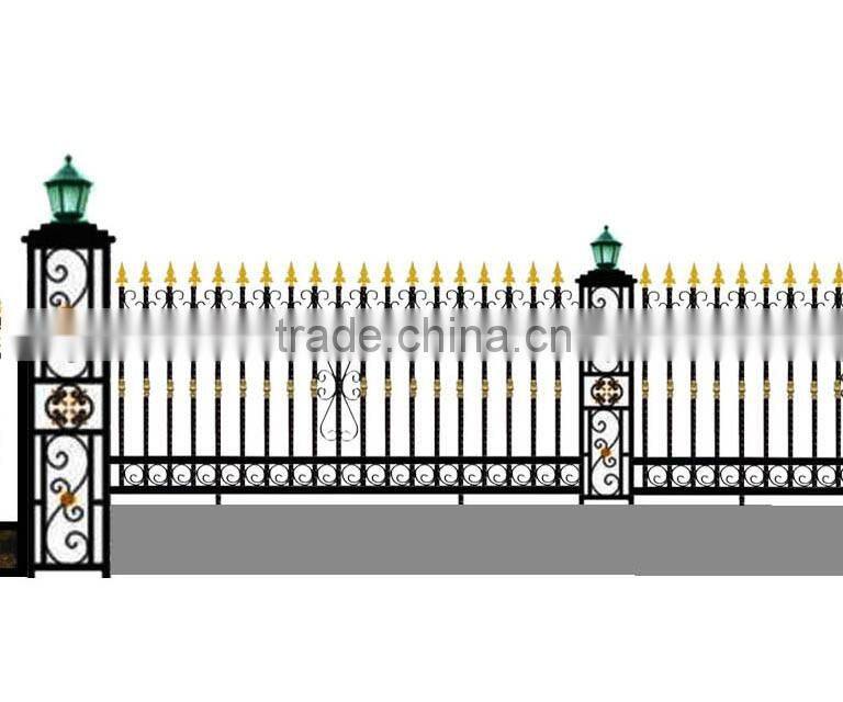iron palisade fence