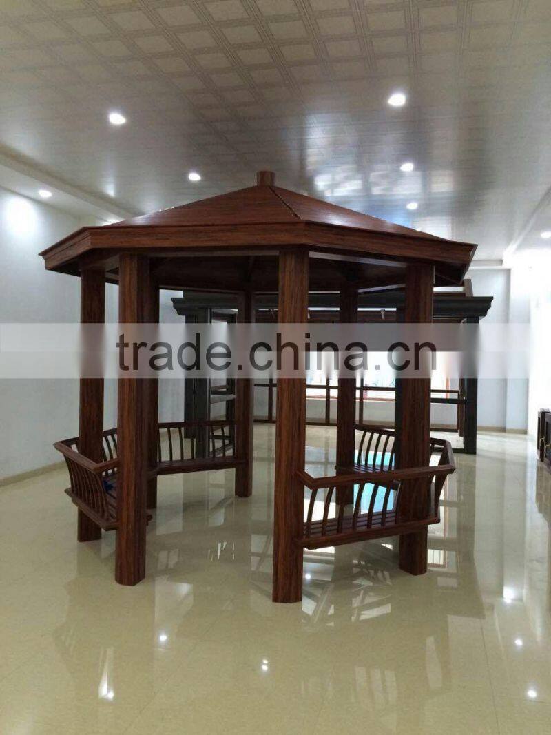 China factory manufacturing high quality aluminium pergola profiles