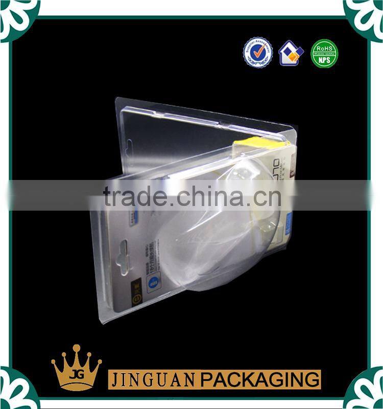 Customized clear ESD plastic blister tray for electronic parts