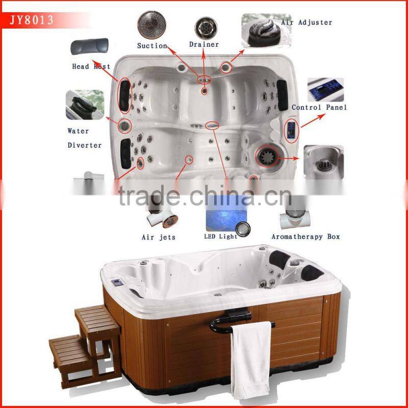 Mini indoor one person hot tub