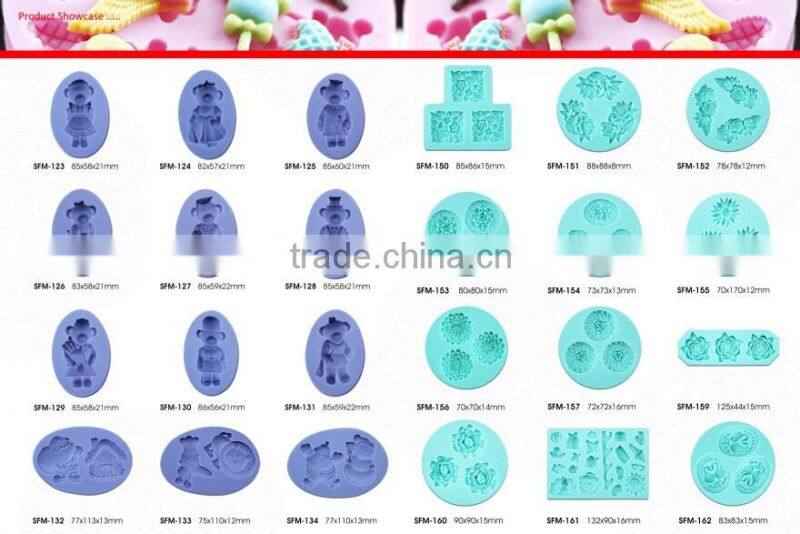 exquisite sugarpaste mold cake