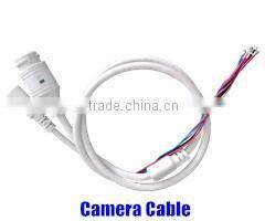 Factory Custom CCTV Camera Connection Cable with RJ45 Female LED Light and DC5.5x2.1 Plug
