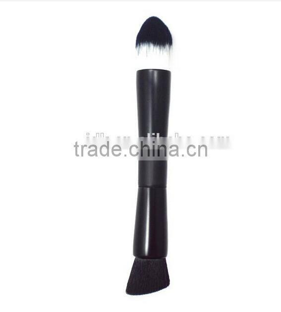 Custom Logo Double ended Makeup Blusher and Tapered Brush