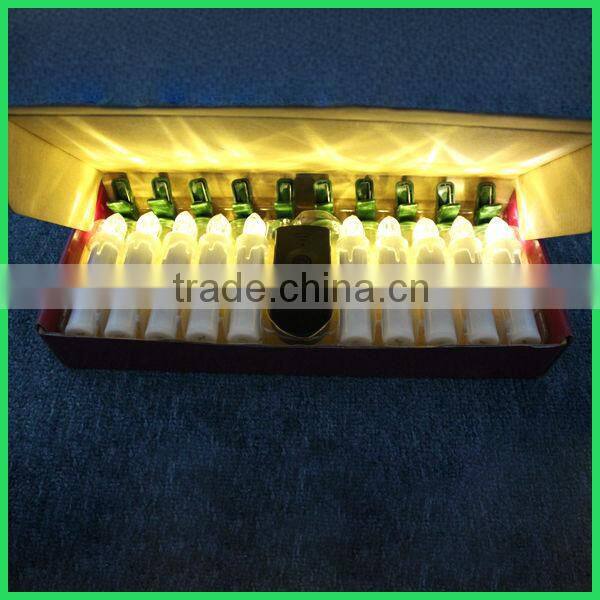 Remote control electric candle Christmas tree light LED