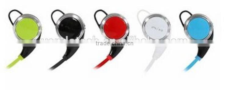 colourful stereo bluetooth headset sport style wireless bluetooth earphone