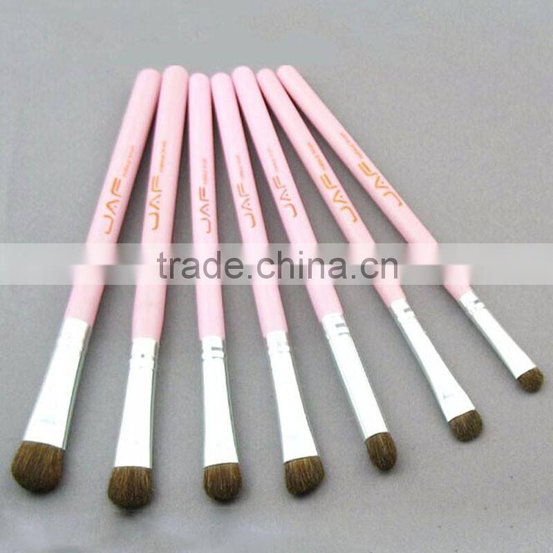 7pcs medium firm smudge firm short shader brush multifounction face cosmetics brush for makeup