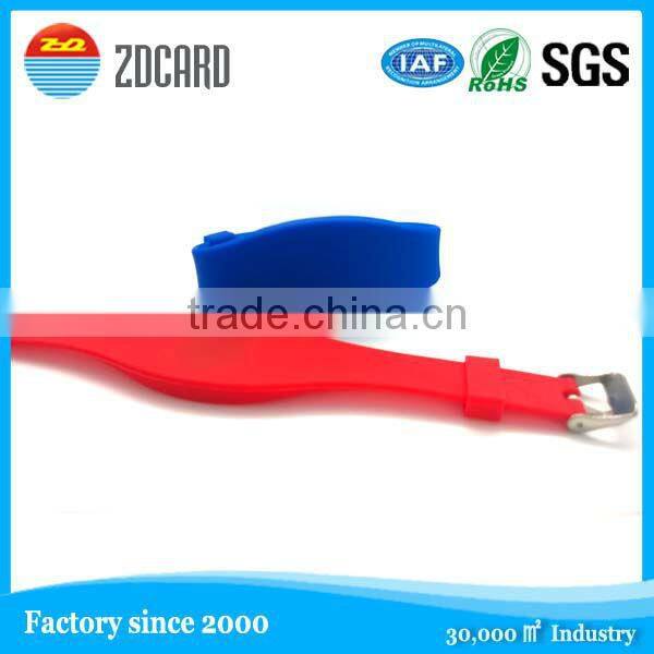 plastic nylon well design rfid wristband