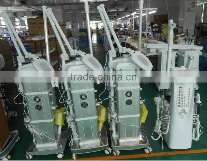 Hot sale hydro dermabrasion ultrasonic skin scrubber facial peeling machine