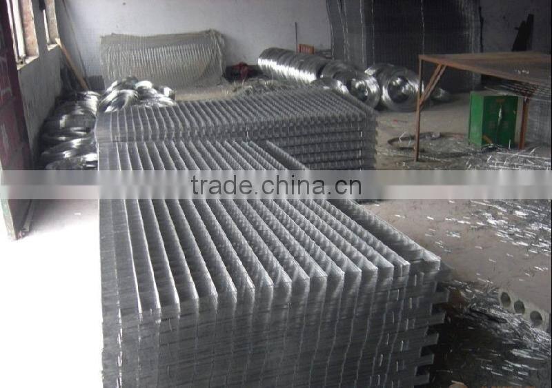 PVC coated wire mesh fence panels in 6 gauge