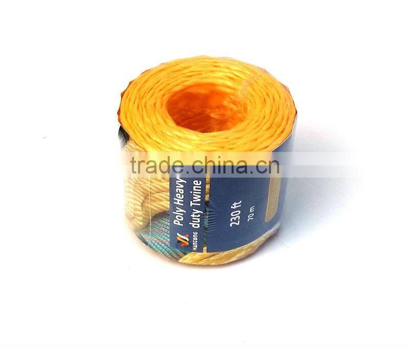 230 Feet Orange Round Heavy Duty Poly Twisted Baler Twine