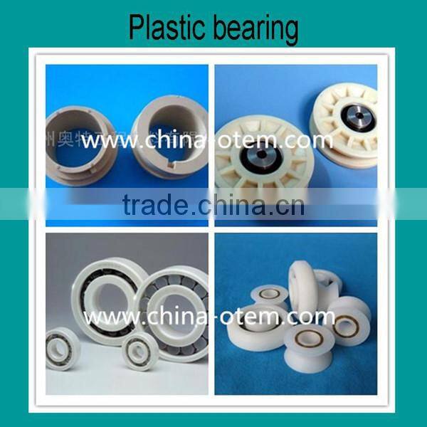 Low friction coefficient plastic Delrin ball bearing
