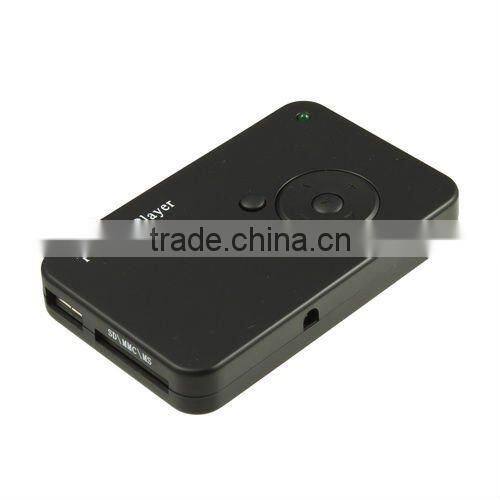 Remote Control USB TV Card Reader Media Player SD MMC MS MP4 Video