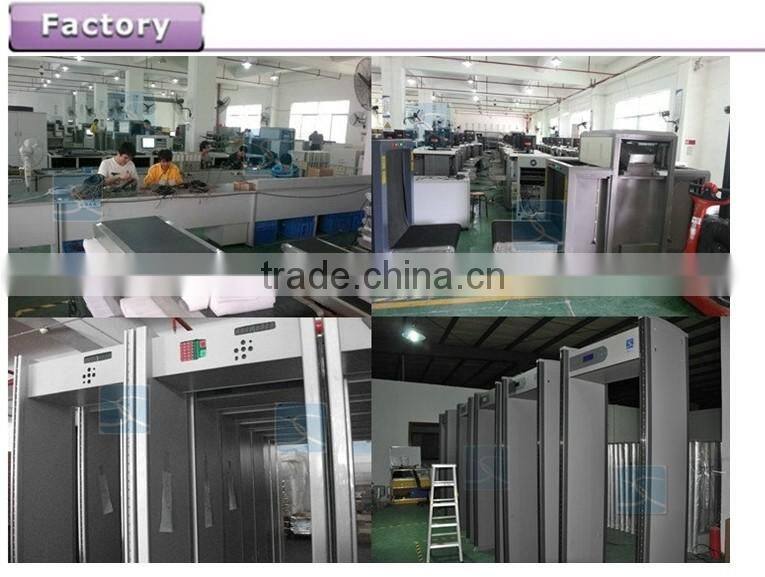 Cheap access control system walk through metal detector door