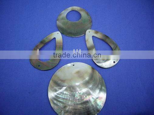 black lipped mother of pearl (MOP) shell rings