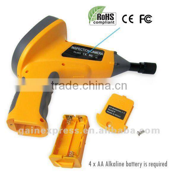 Handheld Video Inspection Endoscope/ Snake Scope Pipe Camera 360 Image Rotation Borescope