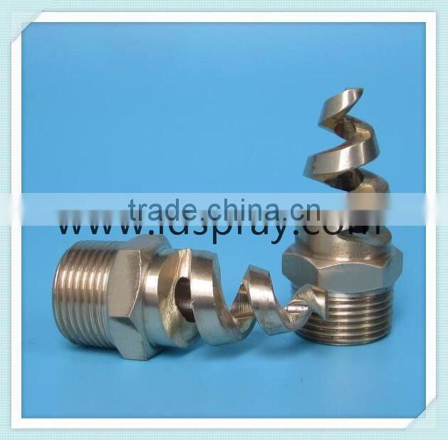 Brass spjt spiral spray water cooling sulfur removal nozzle