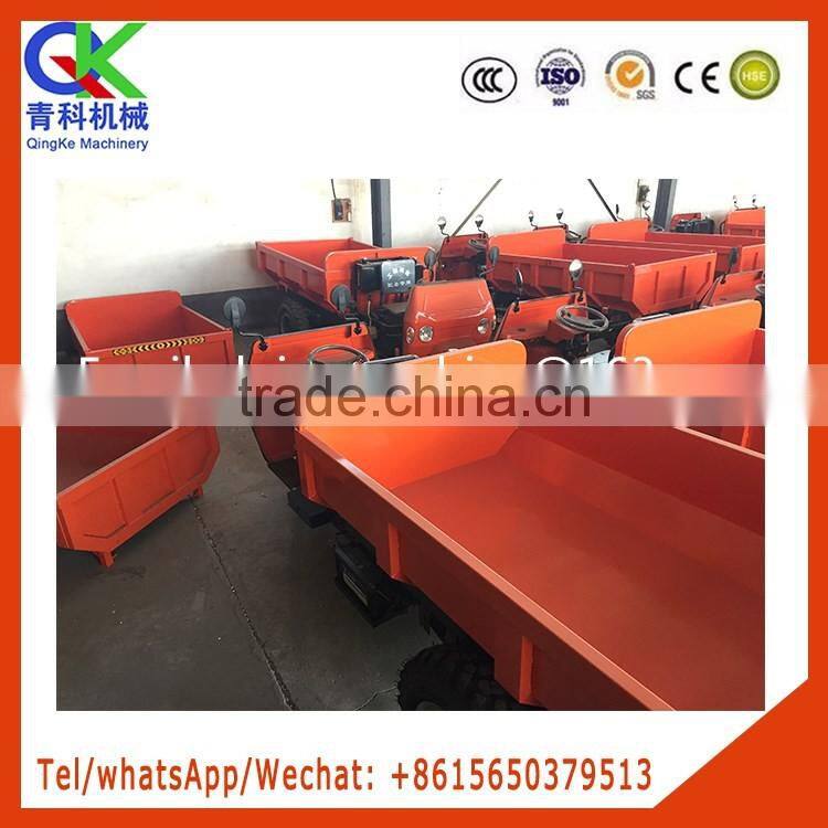 Hydraulic dump with Oil brake Environmental protection tricycle