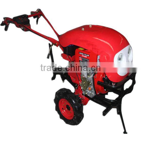 Diesel Engine Power Tiller with Cover and Light