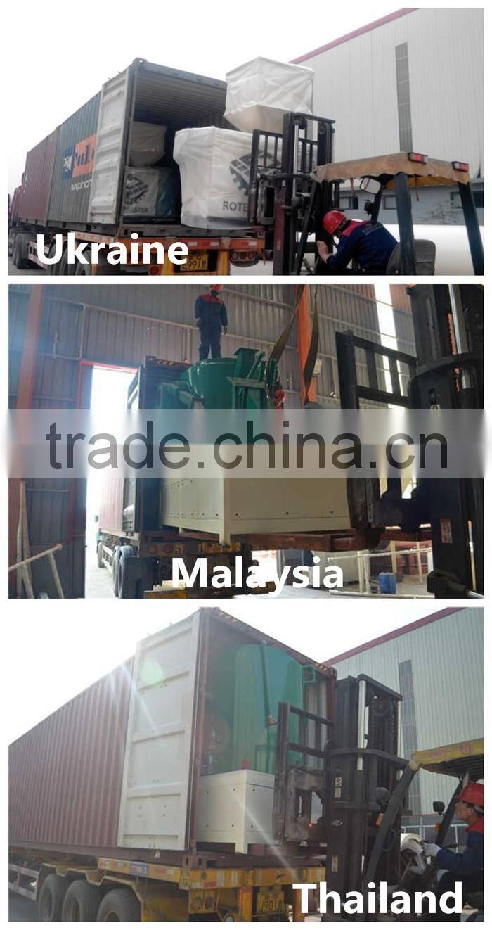 Rice husk pellet burner for cocnut powder dryer