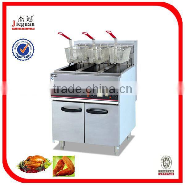 Hot Sale Electric 3-tank Fryer (3-Basket)(Freestanding Type) DF-26-3(0086-13632272289)