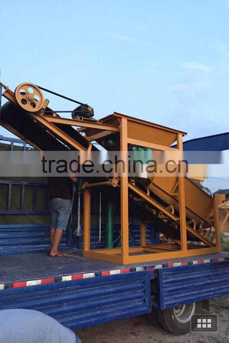 Widely used in power plants and construction site Diesel sand screener machine manufacturer
