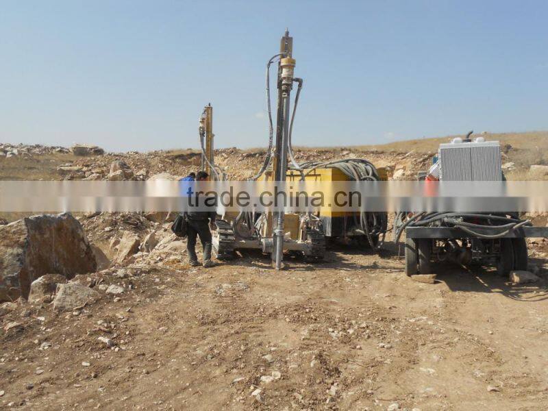 multi-function high efficiency crawler DTH drill rig Z138YA