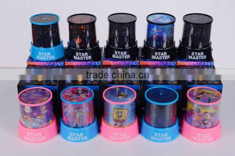 romantic star master led push light led night light star master