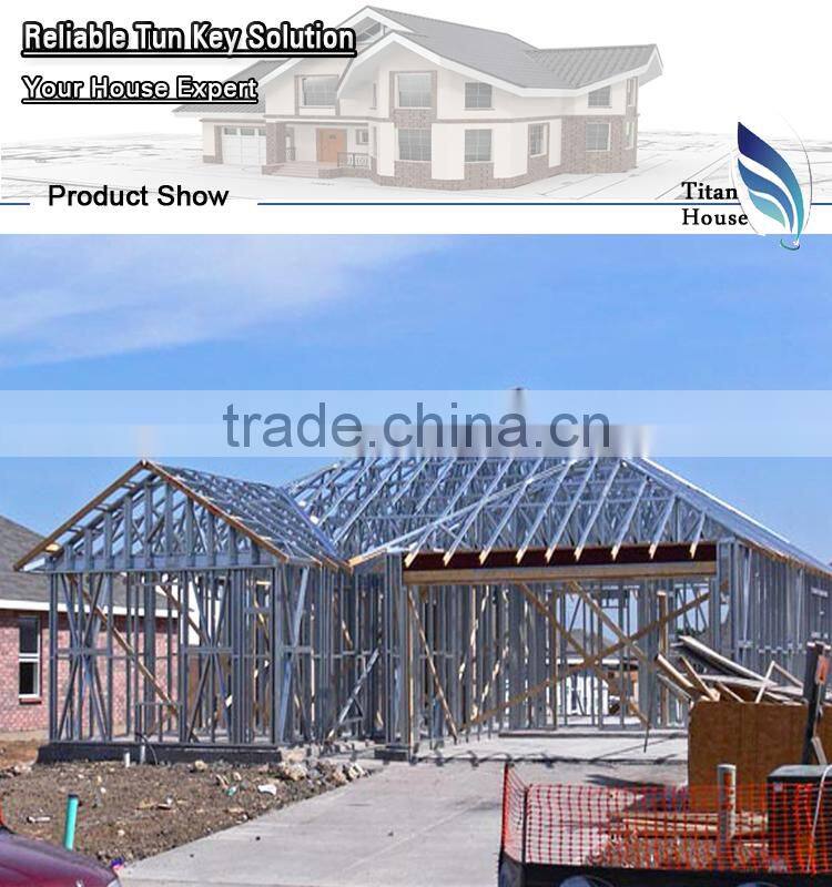 Affordable Galvanized Steel Frame Kit Town Houses