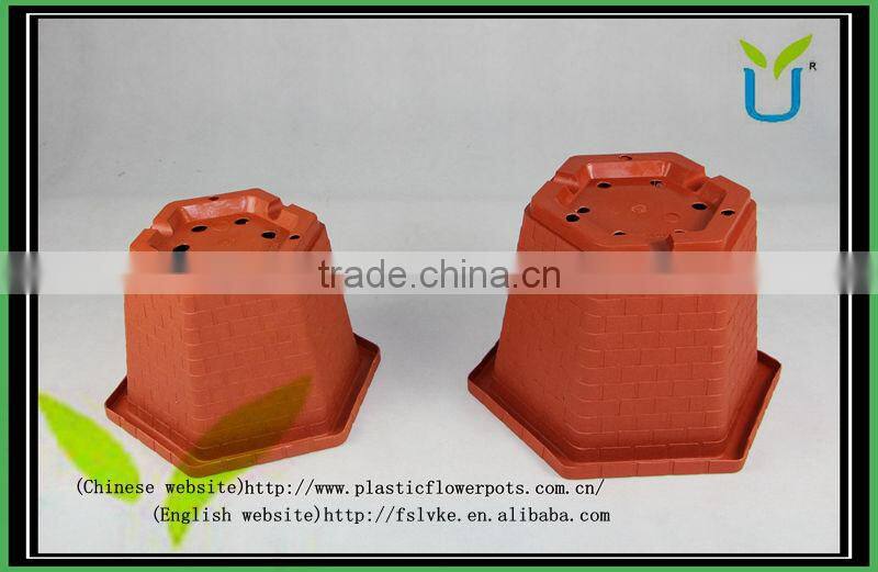 Durable and colorful flower pots for indoor and outdoor