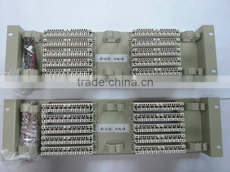 New White 10-Pair Telephone Krone type LSA-PLUS IDC connection module
