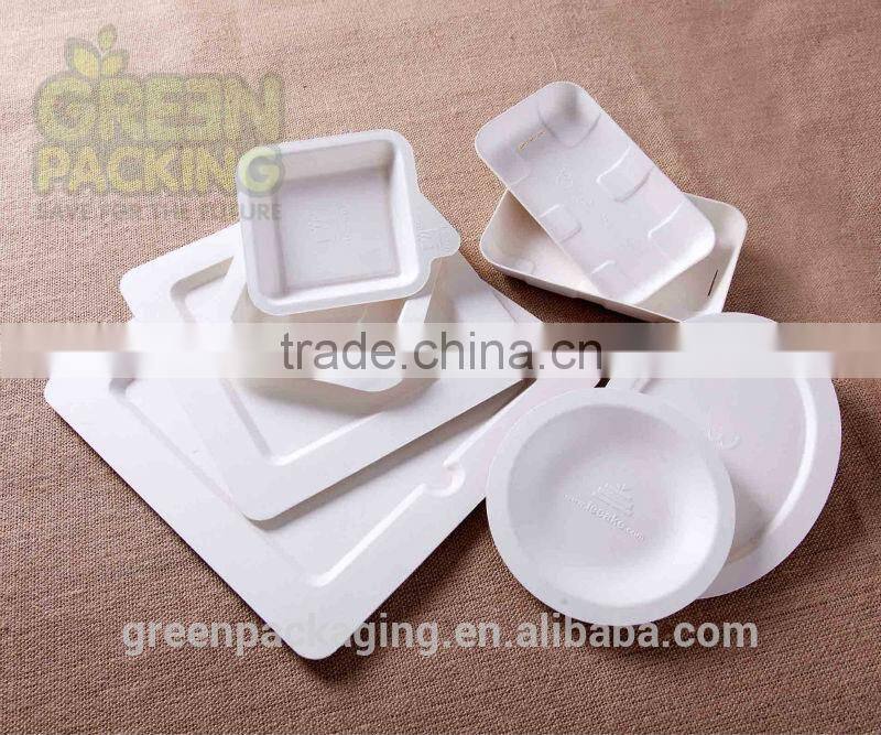 P013- 9 inch 1-compartment round plates-230mm