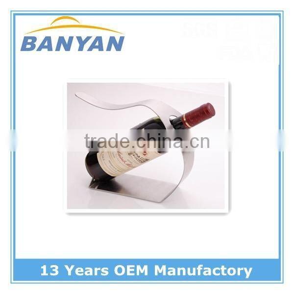 Wholesale stainless steel wine bottle rack,wine shelf,wine rack