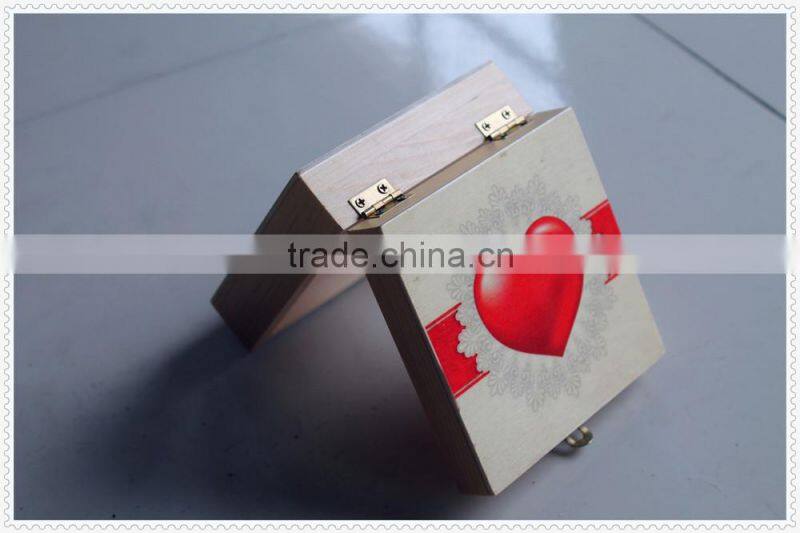 2017 wonderful quality special oval book shape decorative customized unfinished wooden box with lock