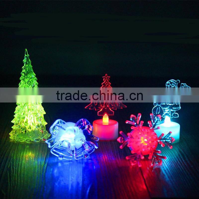 new design Christmas bell decorative colorful led gift christmas gift night light