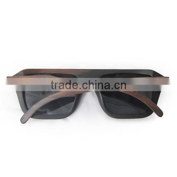 High quality handmade wholesale ebony colored sunglasses