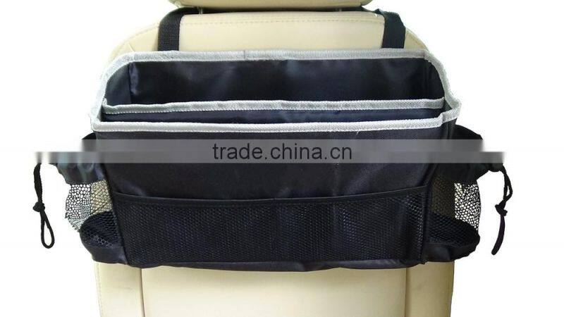 Front and Seat Back Storage back seat tray car organizer