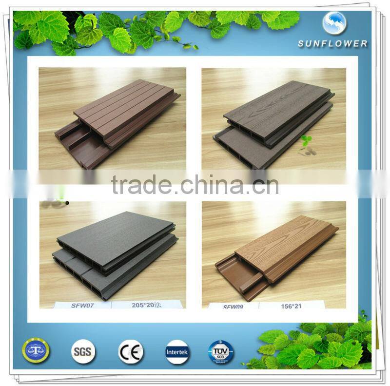 Composite wpc fence for Construction Decoration