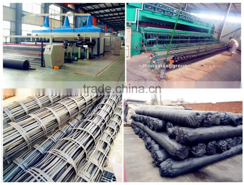 For retaining walls / slop protect Steel plastic Welding geogrid/ Biaxial Steel-plastic Composite Geogrids price