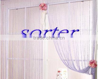 decorative partition fringe string curtain for room divider