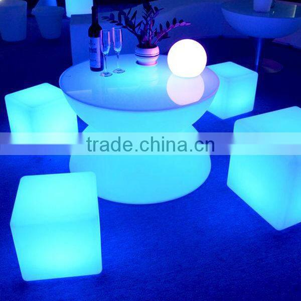 led furniture /beach chair /LED plastic beach chair