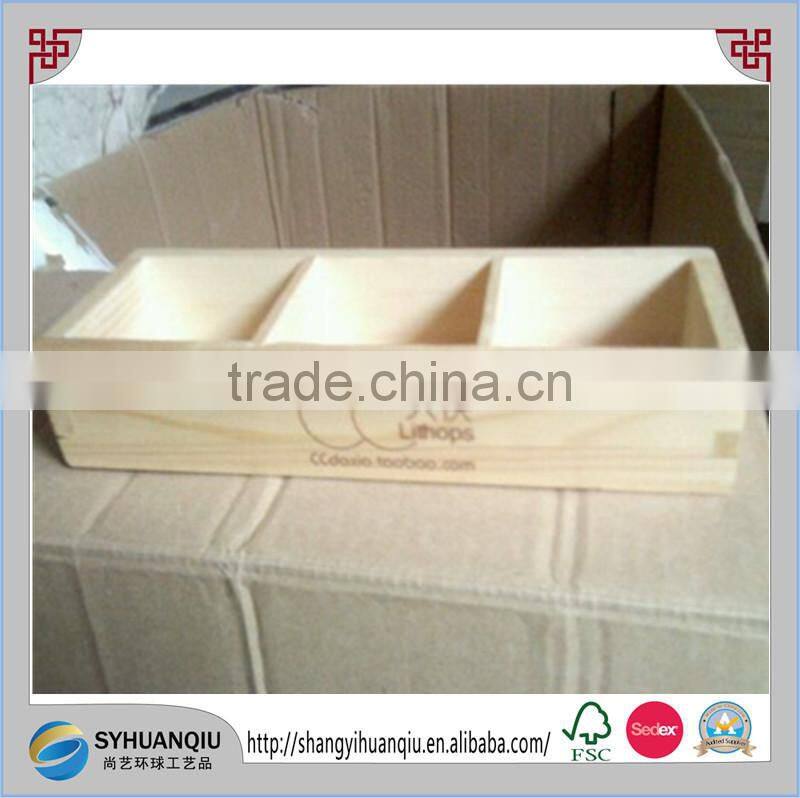 Indoor Outdoor Garden Decor rusticwedding Decorative Ceterpiece Wooden Flower Planter Window Box