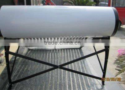Non-pressurized Solar energy water heater direct flow vacuum tube