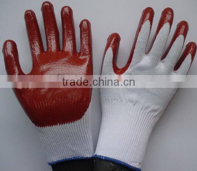 Cow split leather. welding working gloves