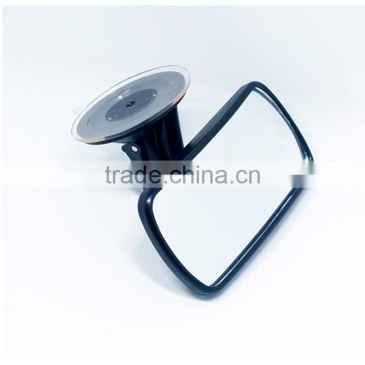 Wide Angle Round Convex Car Vehicle Rearview Mirror with suction base