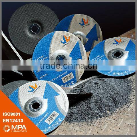 4-1/2" 115x3x22.23mm Deprssed Center Grinding Wheel for Metal
