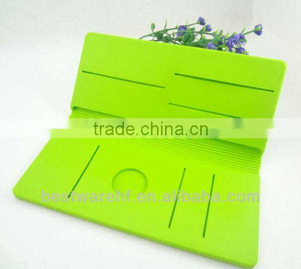 Good silicone rubber bank card, vip card bag, card holder purse wallets