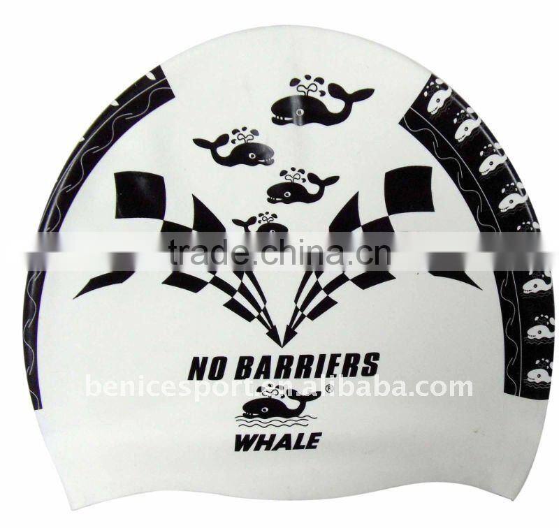 silicone swim caps